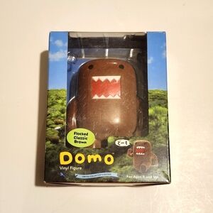 Domo-kun Flocked Figure - NHK Mascot - Japan